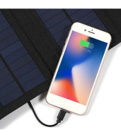 10W Solar Charger IP65 Waterproof Outdoor Camping Solar Battery Charger for Camping Backpacking Hiking