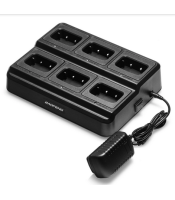 BF-888S Six Way Charger Multi Unit Charger Base