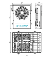 Air Condition 12/24v, ΓΙΑ ΤΡΟΧΟΣΠΙΤΟ, ΣΚΑΦΟΣ, ΦΟΡΤΗΓΟΥ ΛΕΩΦΟΡΙΟΥ, ΠΑΡΚΙΓΚ ΚΛΙΜΑΤΙΣΜΟΣ