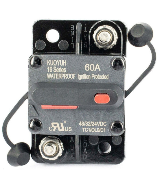 Heavy Duty VES Circuit Breaker with Manual Reset, THERMAL CIRCUIT BREAKER MARINE