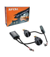 SFIDA New V11 130W Headlight Good quality double copper tubes Auto lamp Head light