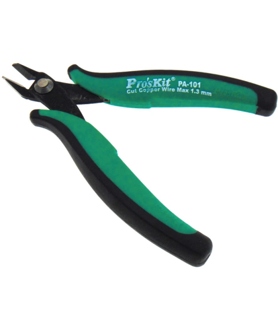 Клещи Pro'skit 8PK-25PD-C Micro Cutting Plier W/Safety Clip