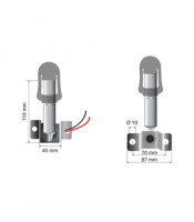 Beacon Bracket, Stable Copper Brass Connector for Beacon Use with Two Wires Connection