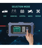 12V 6A Интелигентно зарядно устройство за импулсен ремонт на батери...