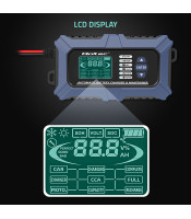 12V 6A Интелигентно зарядно устройство за импулсен ремонт на батери...