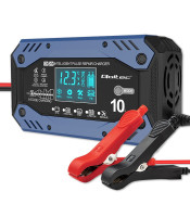 Intelligent SMART ΦΟΡΤΙΣΤΗΣ ΜΠΑΤΑΡΙΩΝ AGM, LiFePO4, GEL, 12v, 24v 10A, LCD Display, 52482