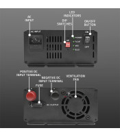 Smart Monolith charger for LiFePO4 AGM GEL SLA batteries | 30A | 12V