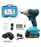 Cordless Torque Wrench Set With 48V Lithium Battery