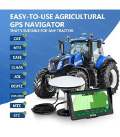 7 inch farm highly accurate tractor GPS navigator harvester positioning navigator