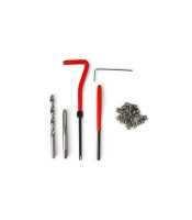 131pcs Thread Repair Kits 5mm 6mm 8mm 10mm 12mm HSS Drill Helicoil Repair W/Case