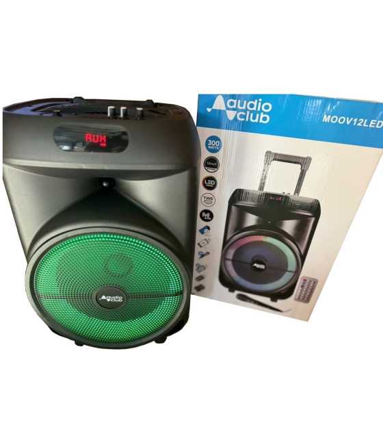 KARAOKE ACTIVE SPEAKER Audio Club Moov 12Led