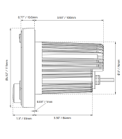 ΗΧΟΣΥΣΤΗΜΑ Marine ΟΘΟΝΗ 3" Color TFT, 2 Zones, 4 volts Output, BT, RDS 4 X 50 Watts,DS18 USA