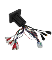 Marine and Powersports Headunit 3" Color TFT screen , 2 Zones, 4 volts Output, BT, RDS 4 X 50 Watts