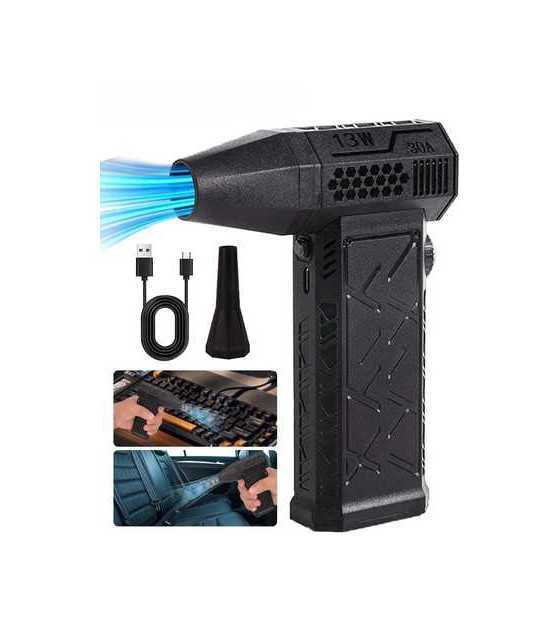 Portable Mini Jet Blower Violent Turbo Fan ZY7400