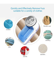 Electric Clothes Lint Pill Fluff Remover Fabrics Sweater Fuzz Shave...