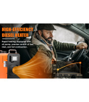 ΚΑΥΣΤΗΡΑΣ ΖΕΣΤΟΥ ΑΕΡΑ diesel 12v,24, 230V ΣΕΤ, 4 ΕΞΟΔΩΝ 8KW, Αερόθερμο Πετρελαίου