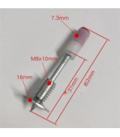 250pcs Μ8 7.3mm Nail Gun Accessories Metal Wall Fastening