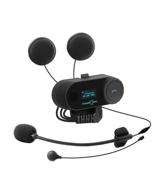 LeaningTech Wireless Motorcycle Helmet Headset Bluetooth Headset, H...