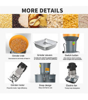 Home Used Electric Grain Feed Crusher for Farm /Feed Crusher Corn Crushing Machine