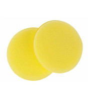 2x Buffer foam applicator product cleaning polishing polishing leather plastic body car motorcycle boat