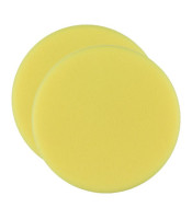 2x Buffer foam applicator product cleaning polishing polishing leather plastic body car motorcycle boat