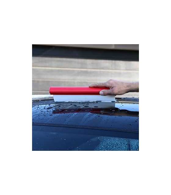 Water Blade Silicone Squeegee for Car or Home Glass Blue Handle