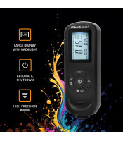 Уред за измерване на дебелината на покритието Qoltec с LCD | 0~2000um