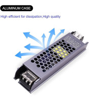 ΛΕΠΤΟ ΜΕΤΑΛΛΙΚΟ ΤΡΟΦΟΔΟΤΙΚΟ ΚΑΤΑΣΚΕΥΩΝ SWITCHING 12Vdc 5