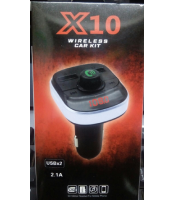 Black Wireless Car Kit, TRANSMITTER CI6S WIRELESS CAR KITCI6S FM TR...