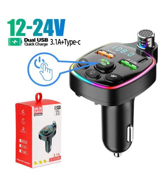 ΑΝΑΜΕΤΑΔΟΤΗΣ ΗΧΟΥ FM/MP3 ΜΕ KAI BLUETOOTH ΣΠΑΣΤΟCar fm Transmitter ...