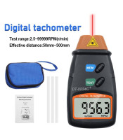 ΣΤΡΟΦΟΜΕΤΡΟ  2.5-99,999 RPM ΑΠΟ ΑΠΟΣΤΑΣΗ ΟΠΤΙΚΟ DT-2234C+