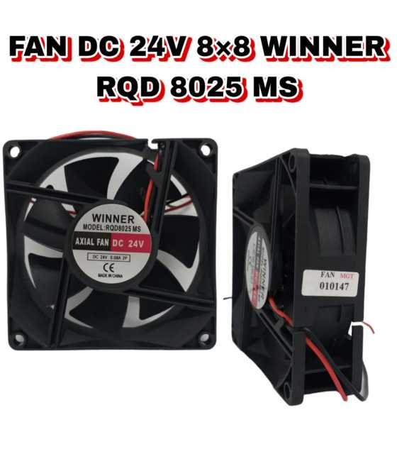 Вентилатор DC аксиален80×80X25mm 24V DC