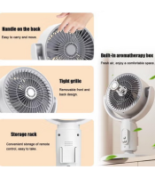 360 Circulation Quiet And Powerful Floor Fan Indoor Pedestal Fan Oscillating Fan
