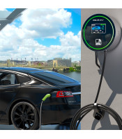 Wallbox Wi-fi ΕΠΙΤΟΙΧΙΟΣ ΣΤΑΘΜΟΣ ΦΟΡΤΙΣΗΣ 22kW ΜΕ ΚΑΛΩΔΙΟ 5m qoltec