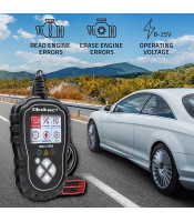 color Qoltec Digital OBD2 EOBD diagnostic Tester Interface ProLine | 8V-25V | Dual Systemcolor