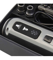 RECHARGEABLE SCREWDRIVER WITH DIGITAL ADJUSTMENT Q-LS9