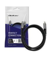 USB4 Ultra-Fast Gen3 Cable | USB-C PD 240W | Thunderbolt 3/4 | 4K | 40Gb/s | 1m | Black
