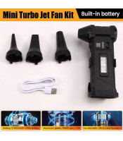 ETZIN Jet Fan Ultra електрически въздушен прахоуловител с LED светлини,, силна скорост на вятъра,