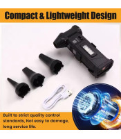 ETZIN Jet Fan Ultra електрически въздушен прахоуловител с LED светлини,, силна скорост на вятъра,