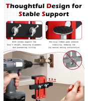 Cabinet Door Installation Positioner, Cabinet Installation Tool for Door Mounting
