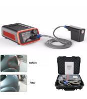 Auto body Paintless Dent Repair tools adapted to aluminum.