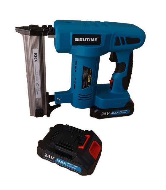 Lithium Electric Staple Gun 1022J Cordless Brad Shooting Nail Guns