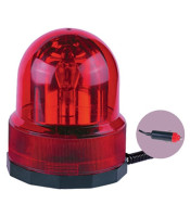 REVOLVING WARNING LIGHT RED ΜΑΓΝΗΤΙΚΟΣ ΦΑΡΟΣ 12V DC ΚΟΚΚΙΝΟΣ ΜΕΣΑΙΟΣΦΑΡΟΙ