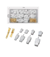240Pcs Pin Car Truck Electrical Wire Waterproof Connector Plug Term...