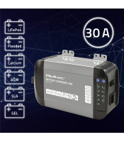 ΕΞΥΠΝΟΣ ΦΟΡΤΙΣΤΗΣ ΜΠΑΤΑΡΙΑΣ LiFePO4, AGM, GEL, SLA, 30Α, 12V, 51955