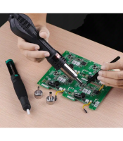 Soldering Station Mini Heat Gun 700W 100-480°C Soldering Iron Portable +3 Nozzles