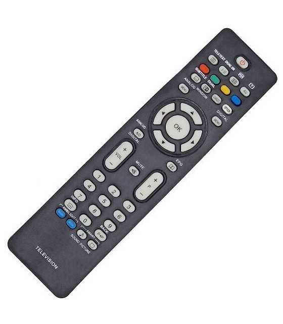 Rc2034312 Remote Control Philips Lcd Ambilight Saa3010