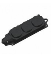 DX-04S BLACK ΑΔΙΑΒΡΟΧΟ ΠΟΛΥΠΡΙΖΟ ΣΟΥΚΟ 3 ΘΕΣΕΩΝ ME ΚΑΠΑΚΙΑΠΟΛΥΠΡΙΖΑ