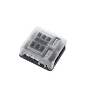 12V 24V 6 Way Blade Fuse Box with LED Indicator Fuse Block for Car ...