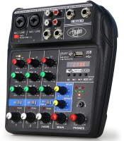 ΜΙΚΤΗΣ 4 ΚΑΝΑΛΙΩΝ ME USB - PHANTOM POWER